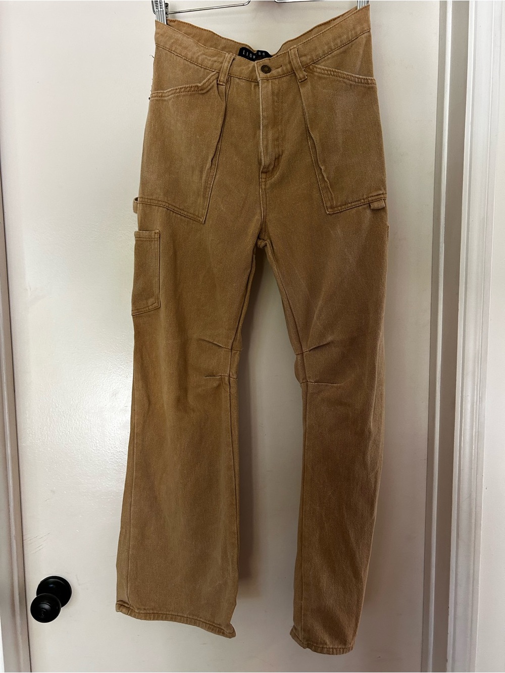 Lioness Tan Corduroy Work Pants